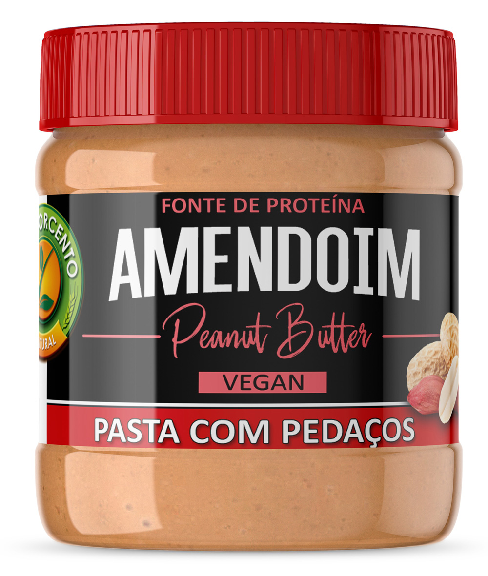 manteiga de amendoim com pedaços 200g