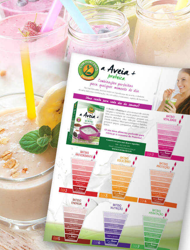 Receitas Aveia + Proteica