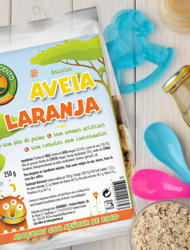 Biscoitos Integrais para Crianças