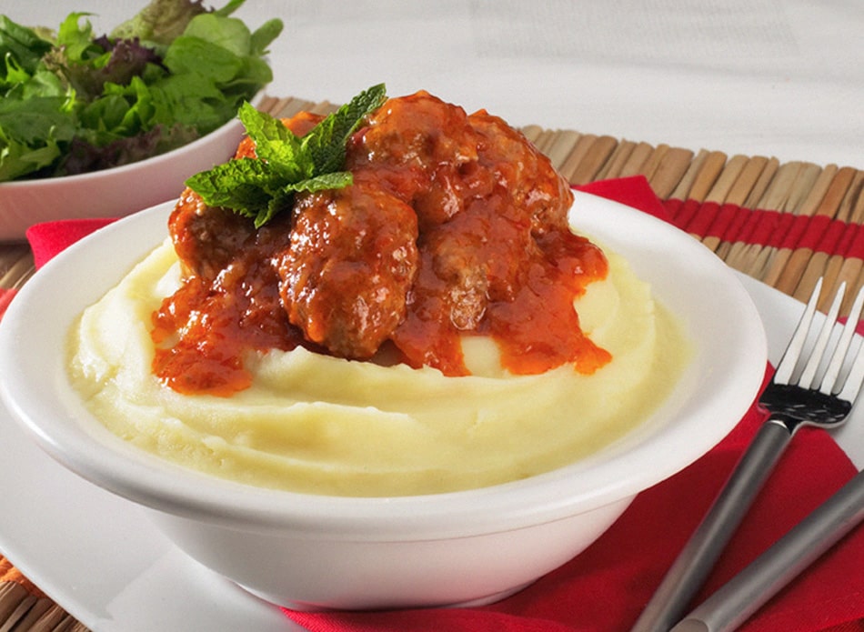 ALMÔNDEGAS DE SEITAN COM MOLHO DE TOMATE