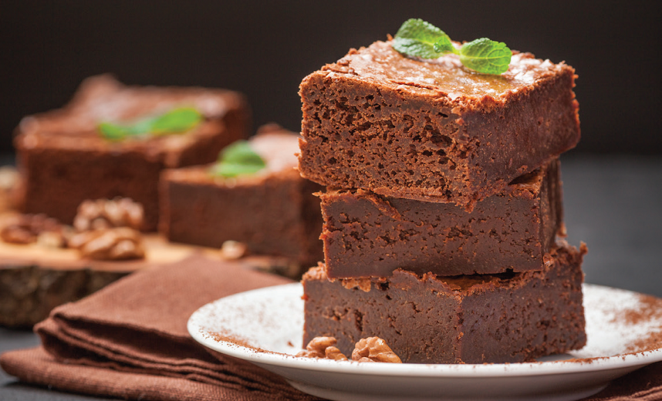 Brownies de Batata-Doce