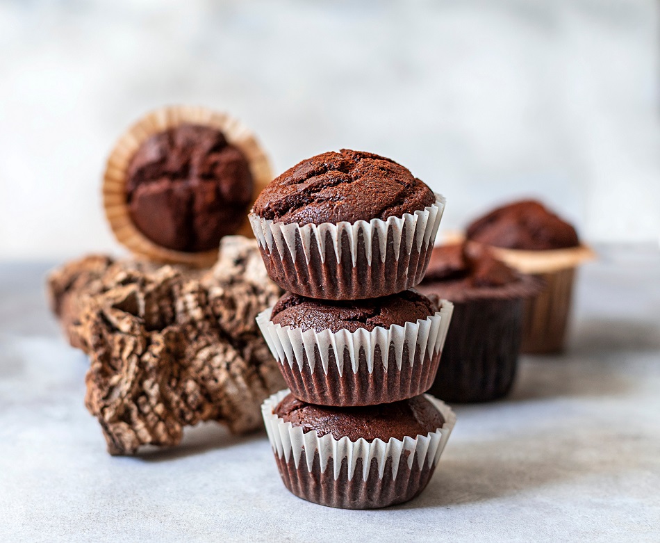 Cupcakes de Chocolate Vegan