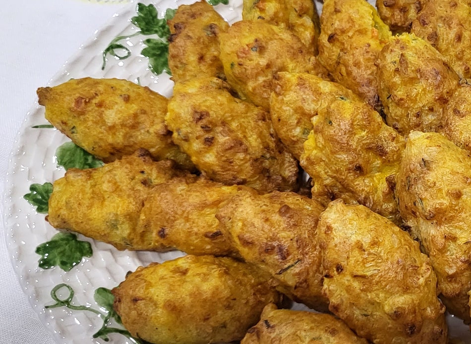 PASTÉIS DE ARROZ, GRÃO E CURCUMA