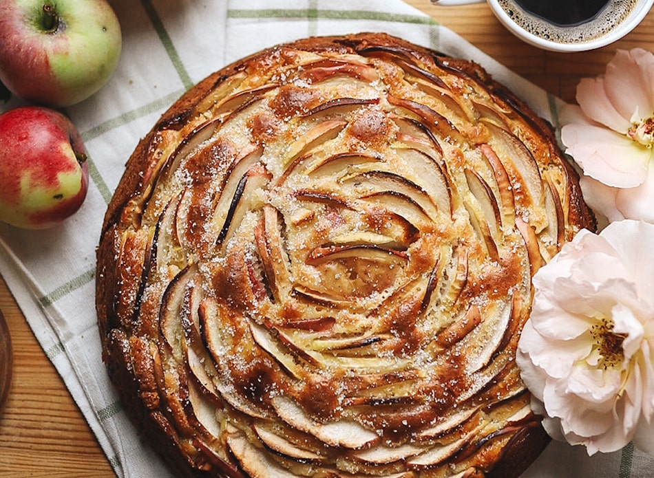 TARTE DE MAÇÃ E CANELA